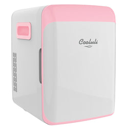 cooluli classic 10 liter pink mini fridge