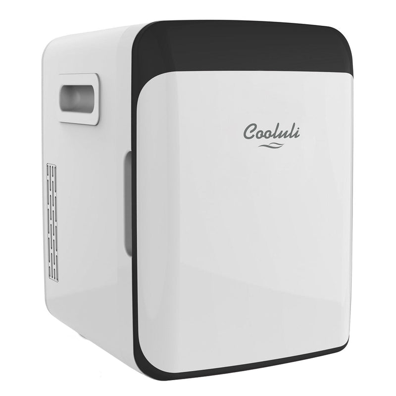 cooluli classic 10 liter white mini fridge